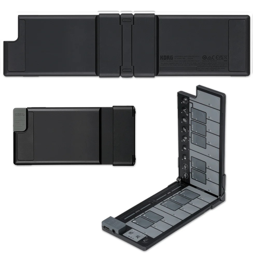 Korg NANOKEYFDBK nanoKEY Fold MIDI Keyboard, Black - Image 2
