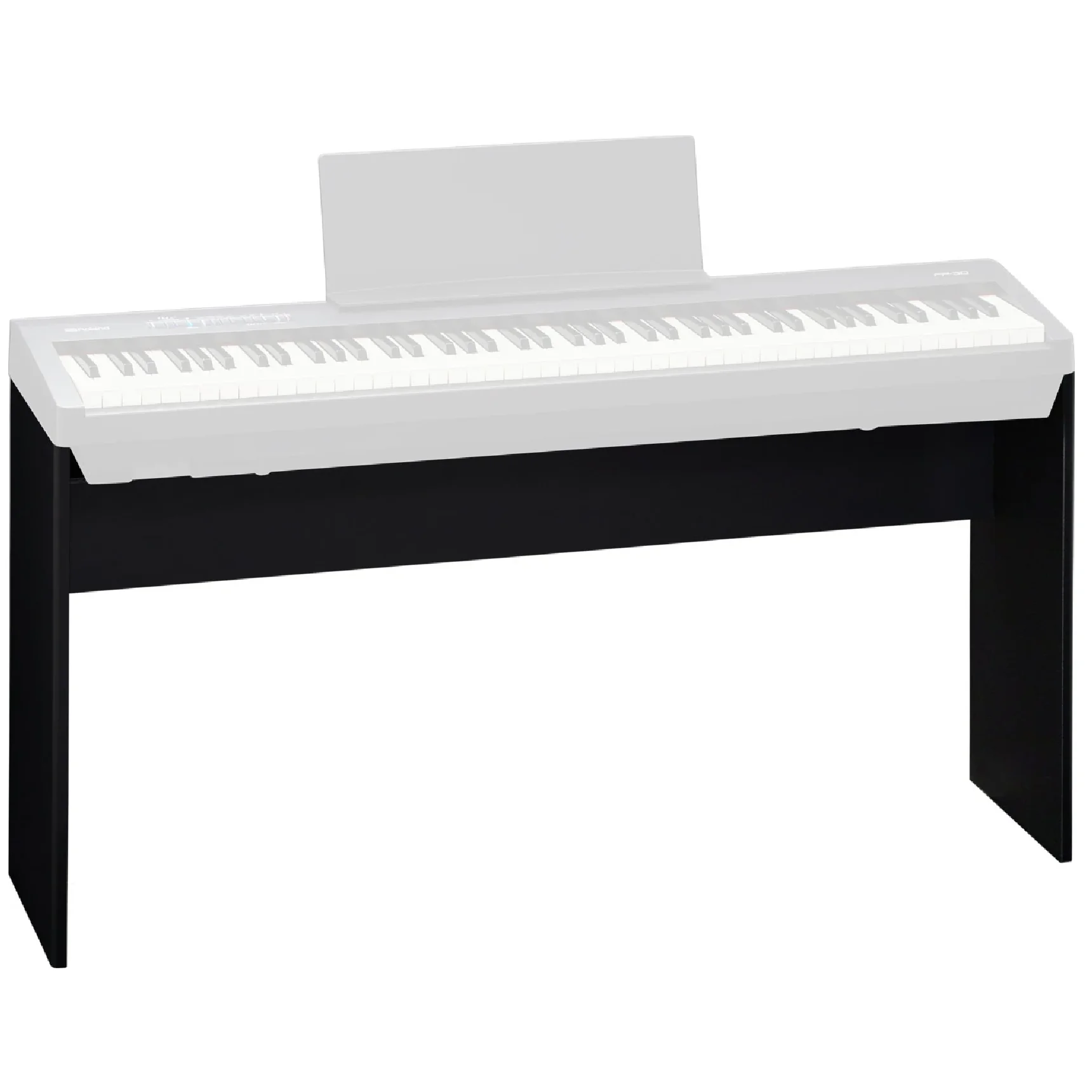 Roland KSC-70-BK FP-30X-BK Digital Piano Stand, Black
