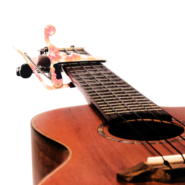 Kyser KUPHA Pastel Hibiscus Ukulele Capo - Image 5