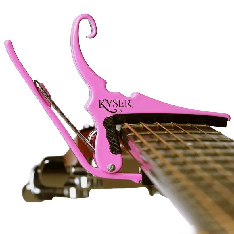 Kyser KG6PRA Quick-Change Capo, Pink Revival - Image 2