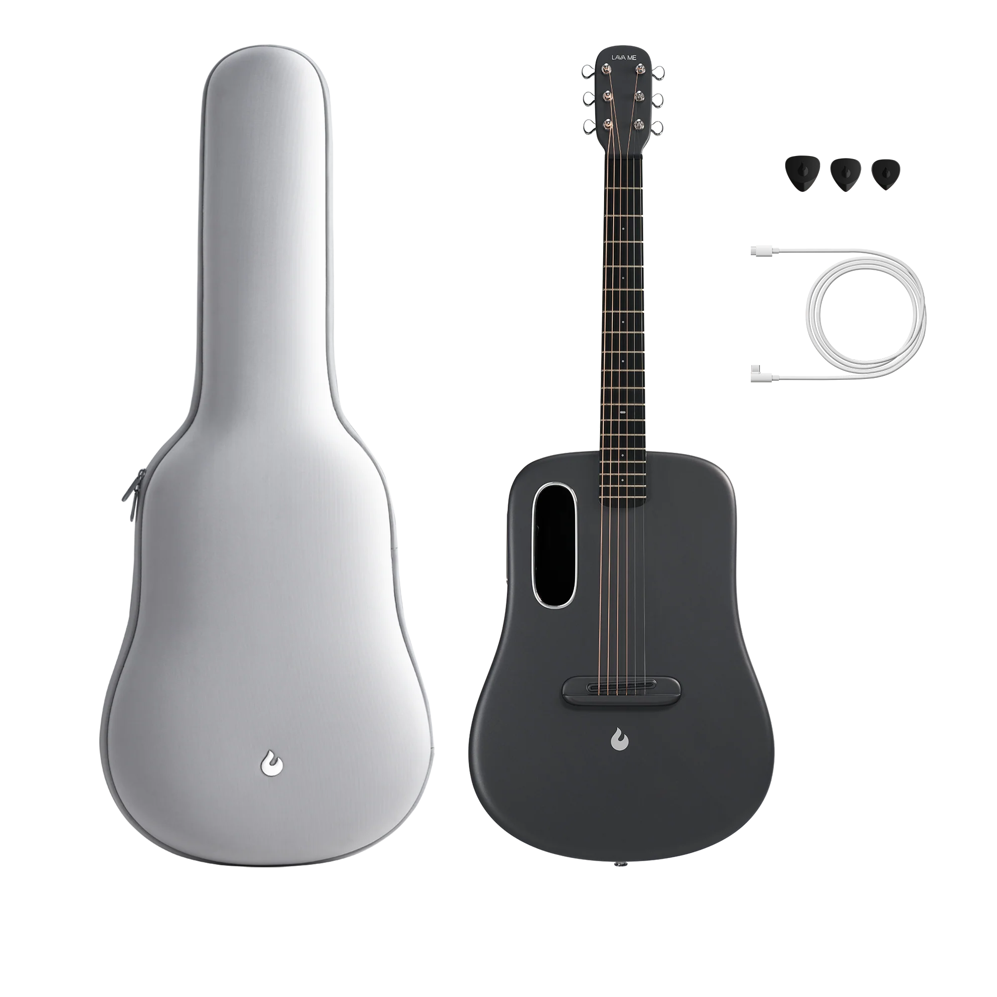 Lava Music ME-3-38-GREY LAVA ME 3 38" w/ Space Bag, Space Grey - Image 7