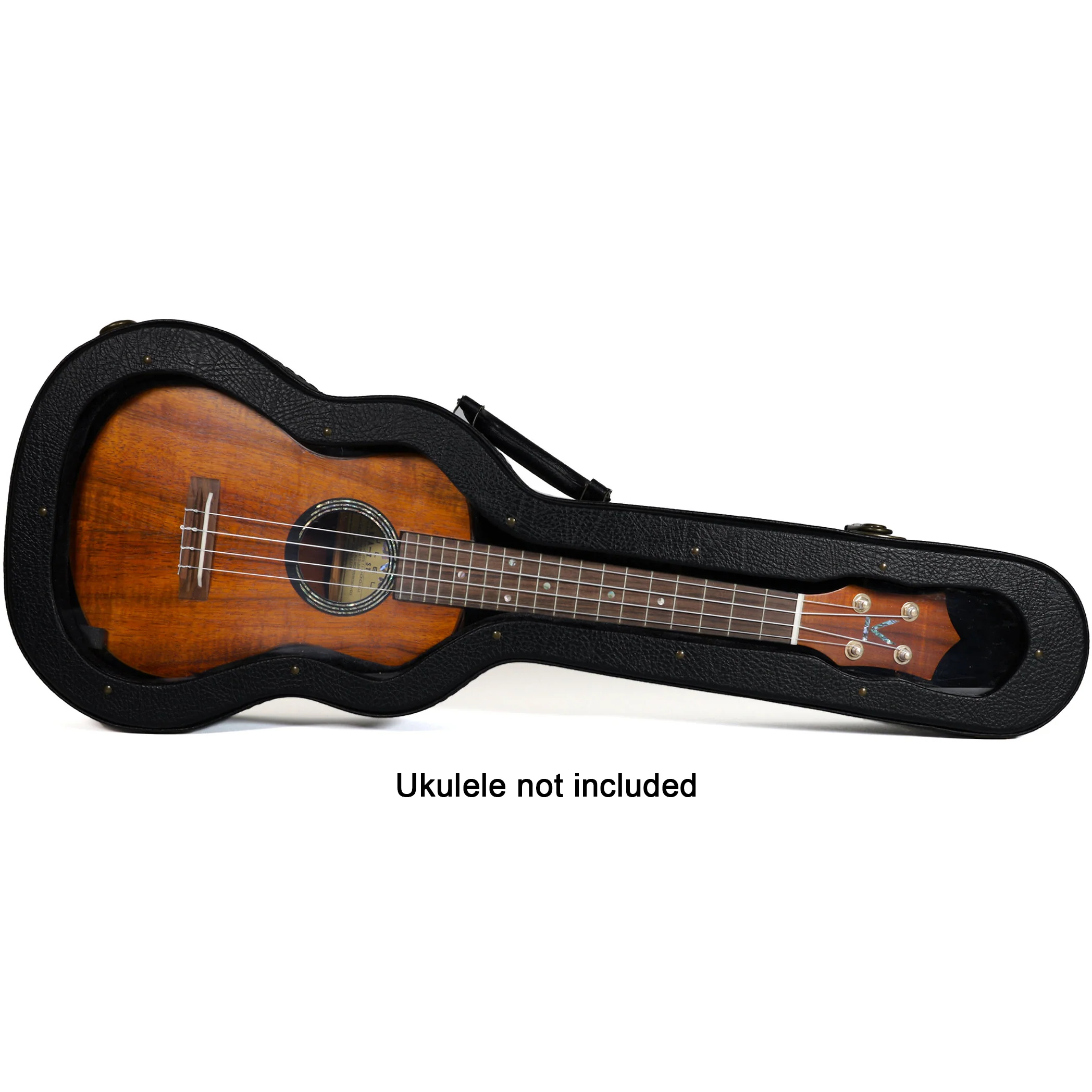 Leolani HC-24C Concert Hoike Hard Case w/ Window - Image 2