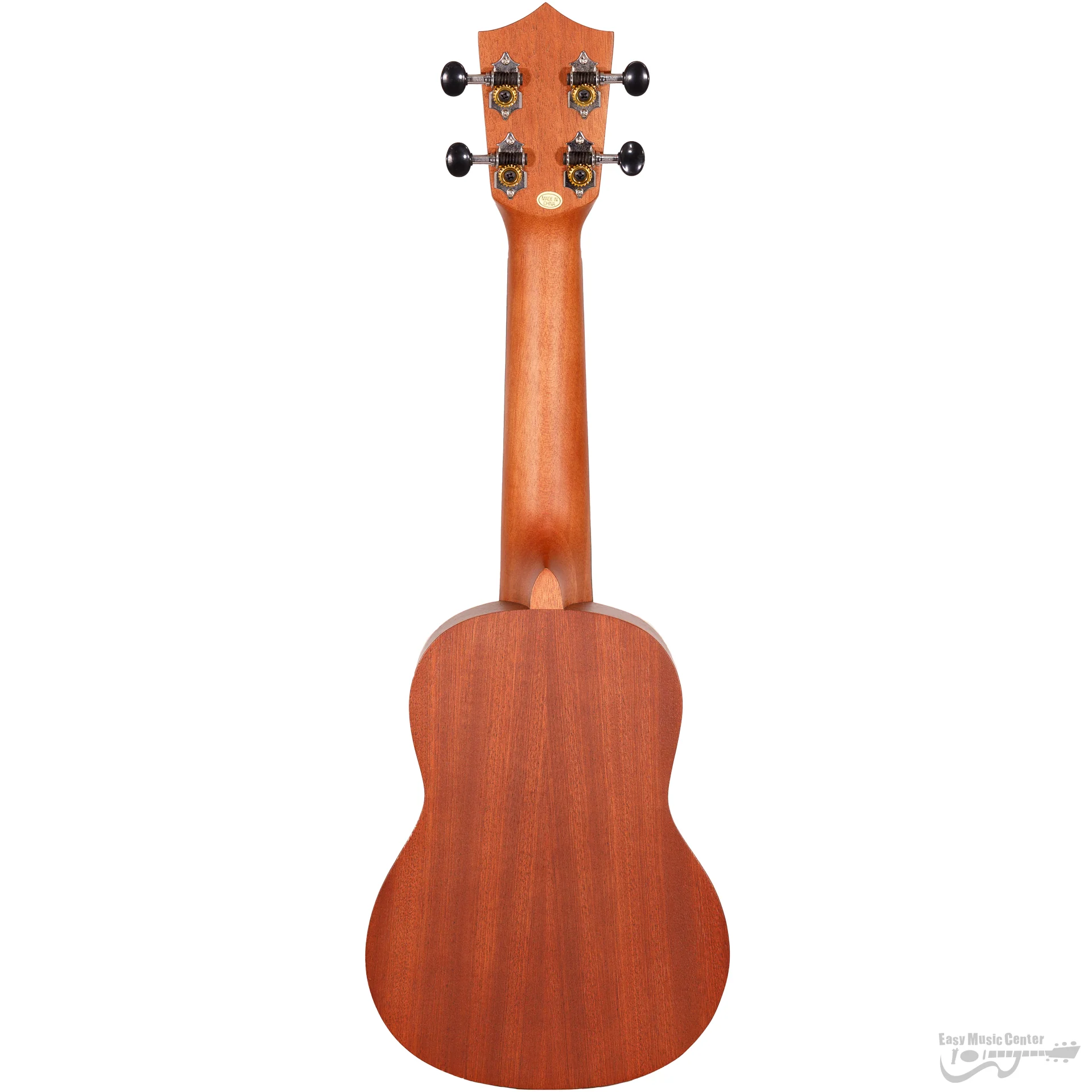 Leolani S12 Soprano Ukulele, Mahogany, Fish Hook w/Bag - Image 2
