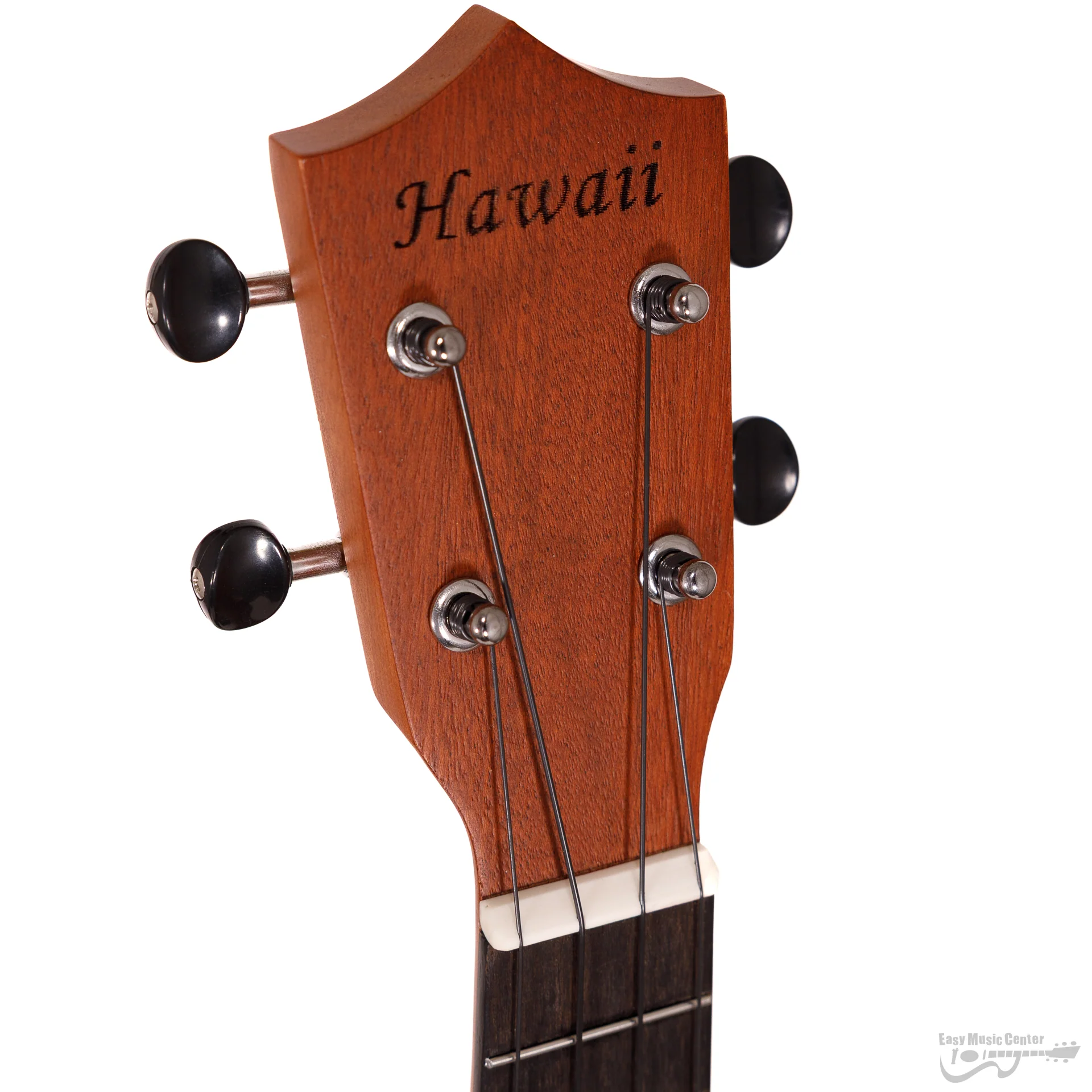 Leolani S12 Soprano Ukulele, Mahogany, Fish Hook w/Bag - Image 3