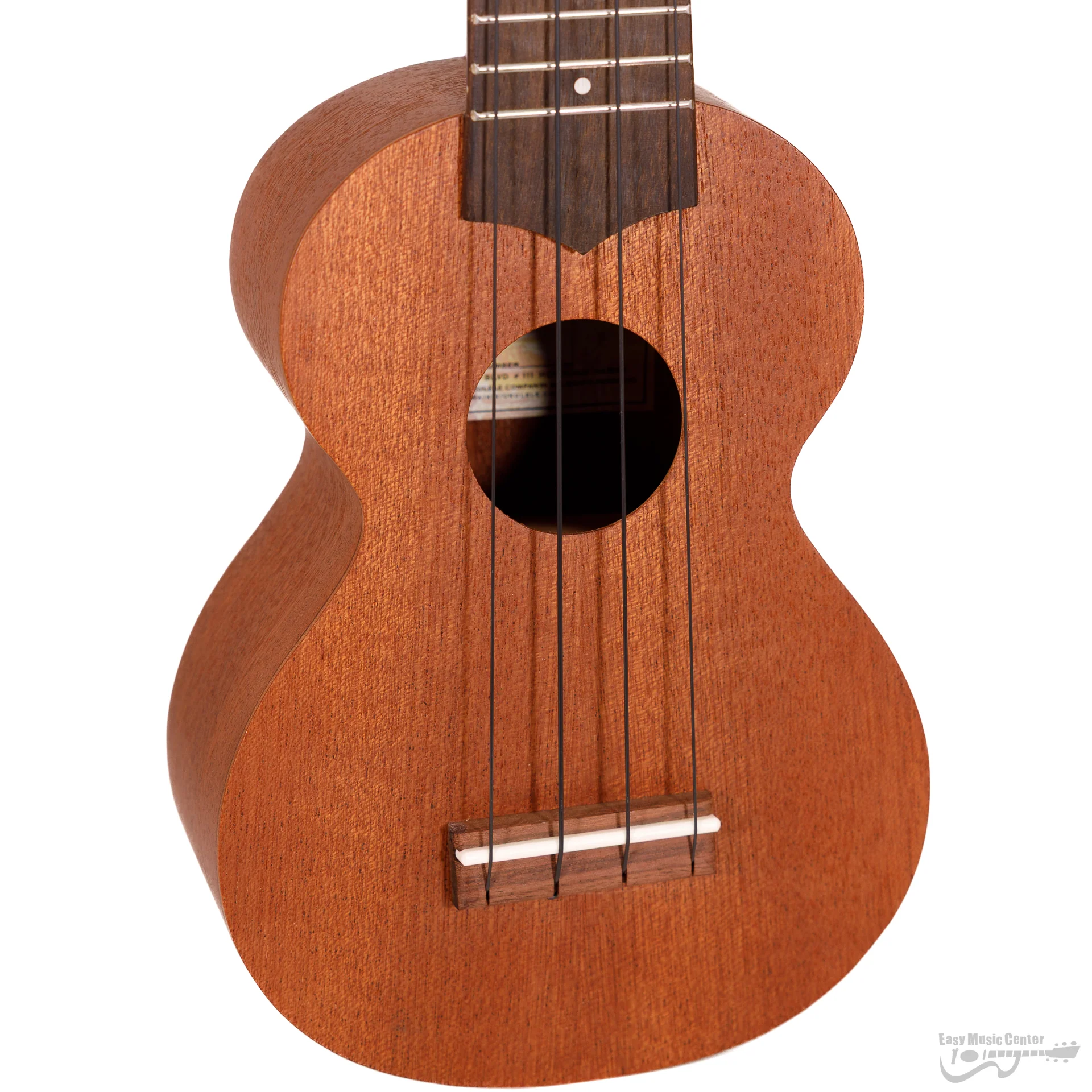 Leolani SM01 Sopranino Ukulele, Mahogany w/Bag - Image 4