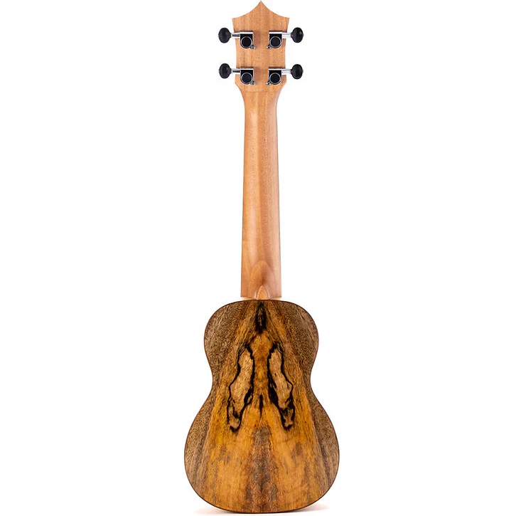 Leolani SQ85G Soprano Long-Neck Mango Ukulele, TUX Finish - Image 2