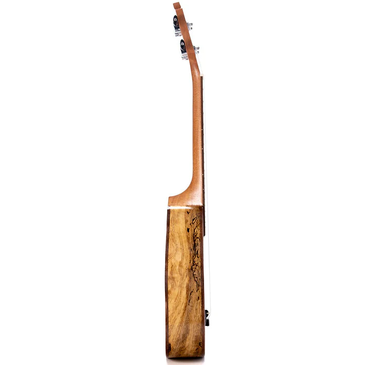 Leolani SQ85G Soprano Long-Neck Mango Ukulele, TUX Finish - Image 5