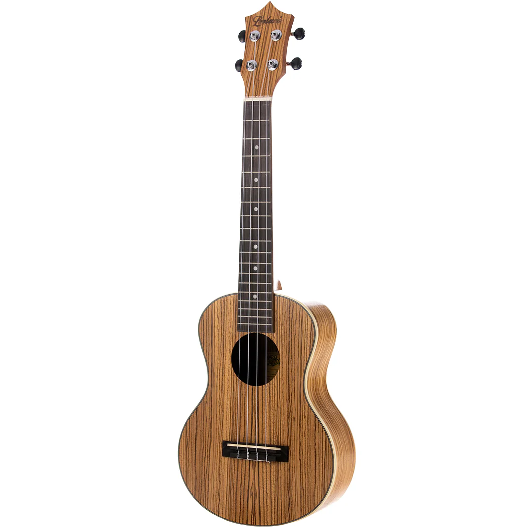 Leolani T22G Tenor Ukulele, Zebra Wood - Image 2