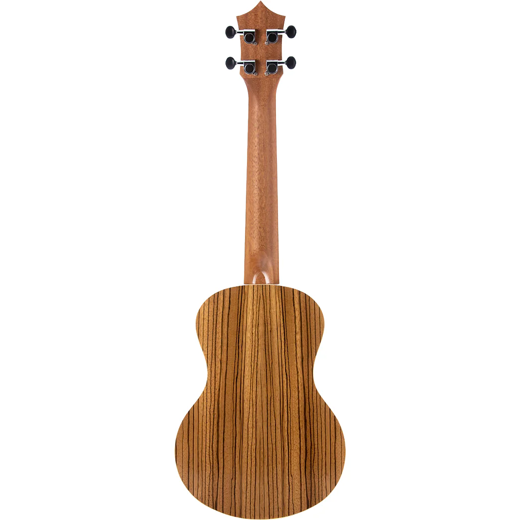 Leolani T22G Tenor Ukulele, Zebra Wood - Image 3