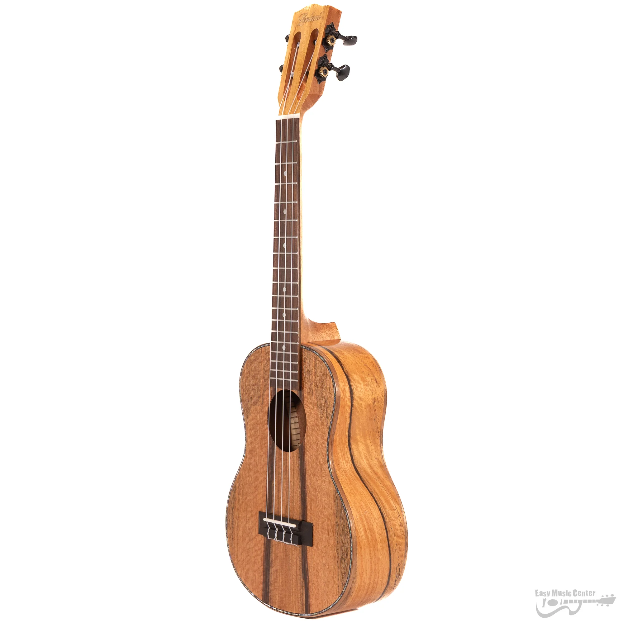 Leolani T85G-SH Tenor Mango Ukulele w/ Slotted Headstock, TUX Finish - Image 3