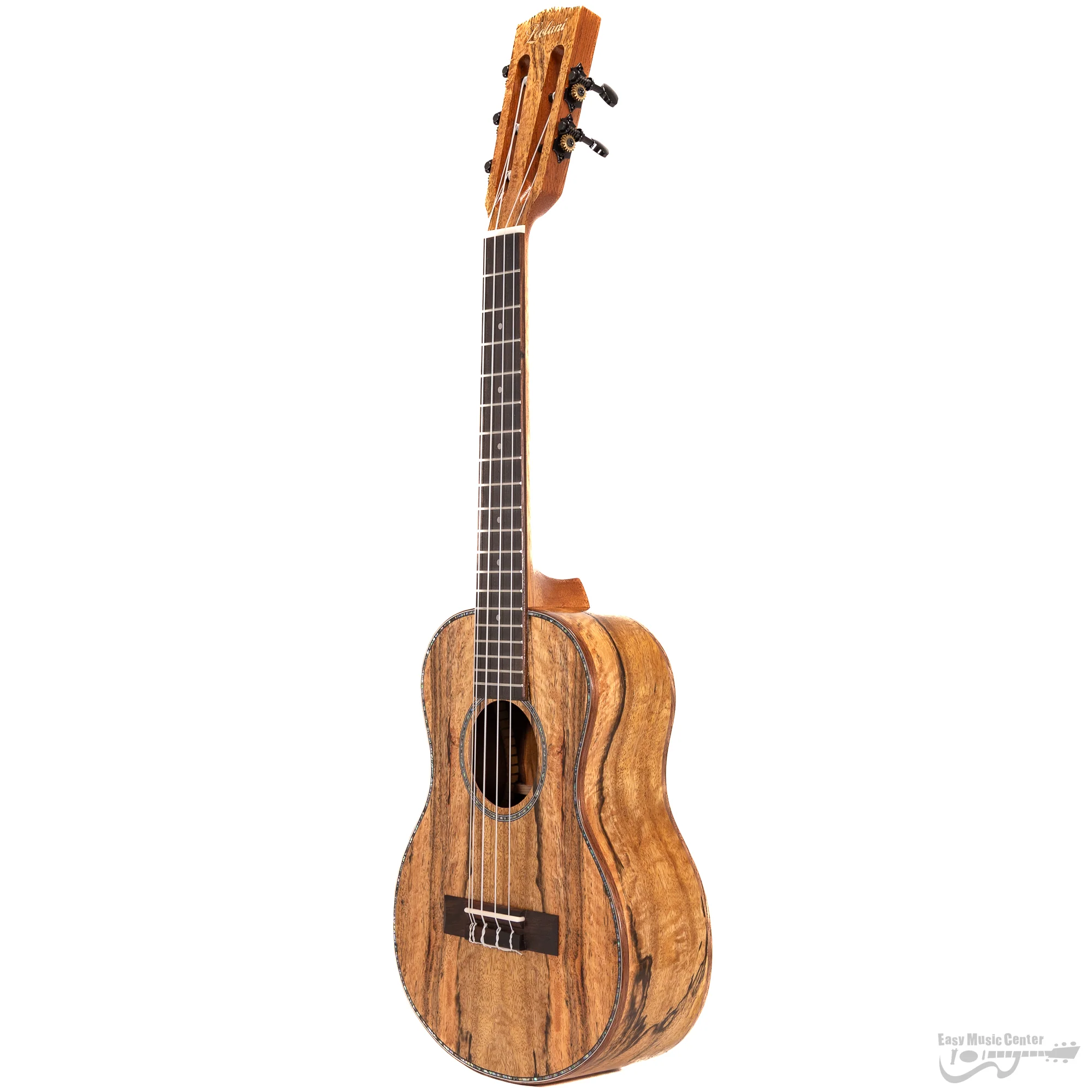 Leolani T85G5 Tenor Mango 5-String Ukulele w/ Slotted Headstock, TUX Finish - Image 3