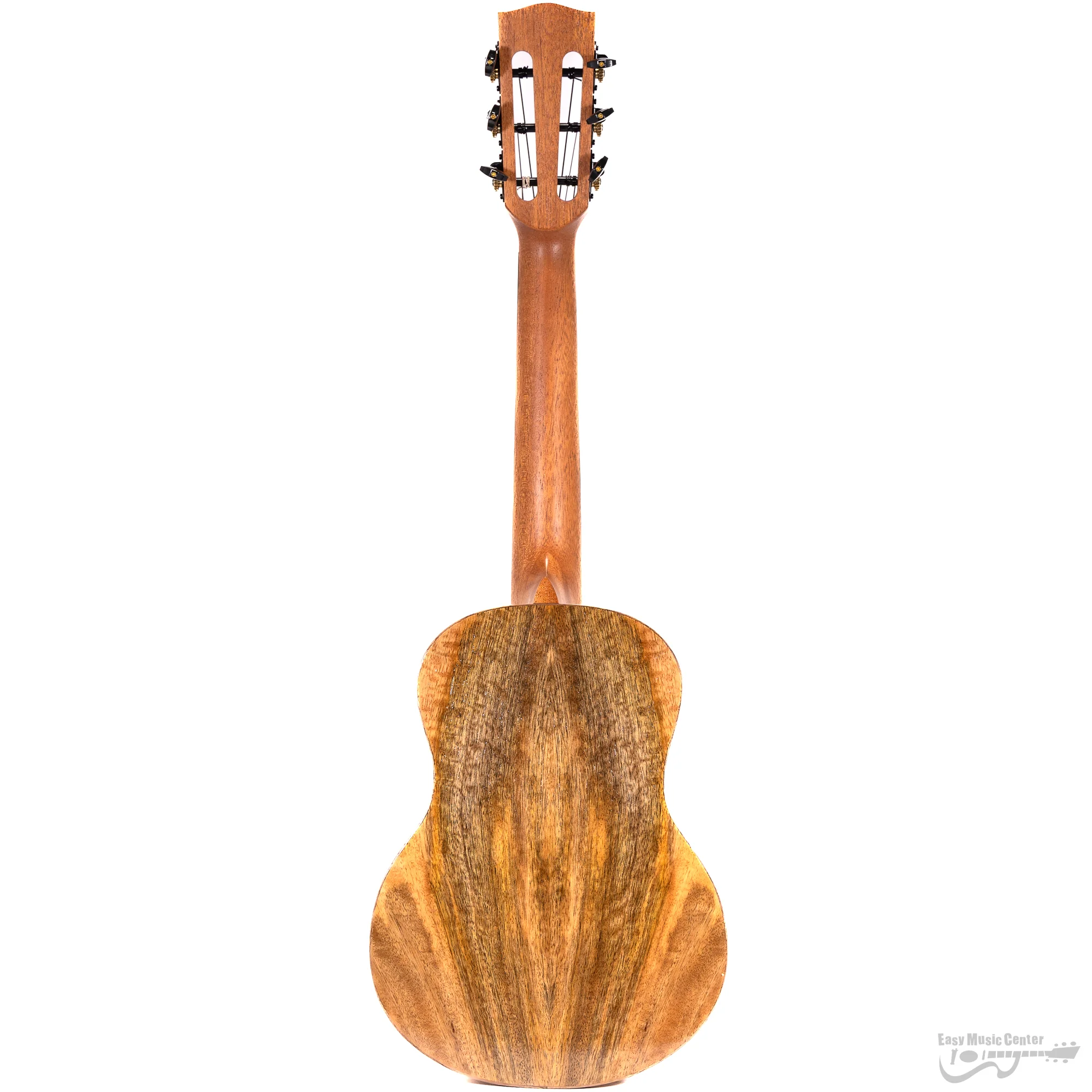 Leolani T85G6 Tenor Mango 6-String Ukulele w/ Slotted Headstock, TUX Finish - Image 2