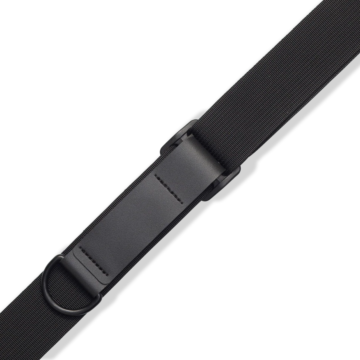 Levy MRH4GF-BLK 3.5" Right Height Leather Bass Strap, Black - Image 4