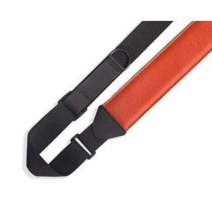 Levy MRHGS-ORG 2.5" Ergonomic Right Height Guitar Strap, Orange - Image 3