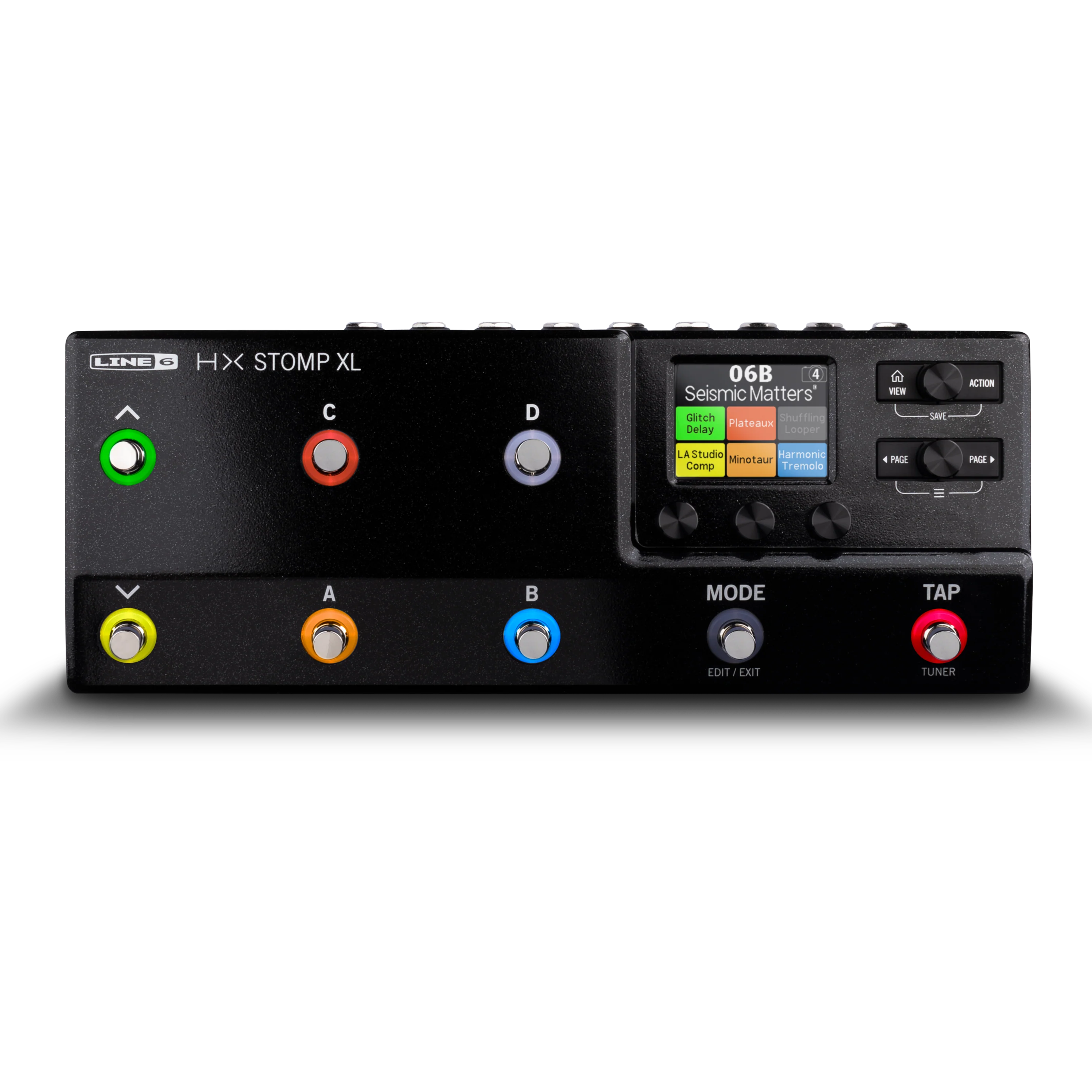 Line 6 HX-STOMP-XL HX Stomp XL Guitar Multi-effects Floor Processor