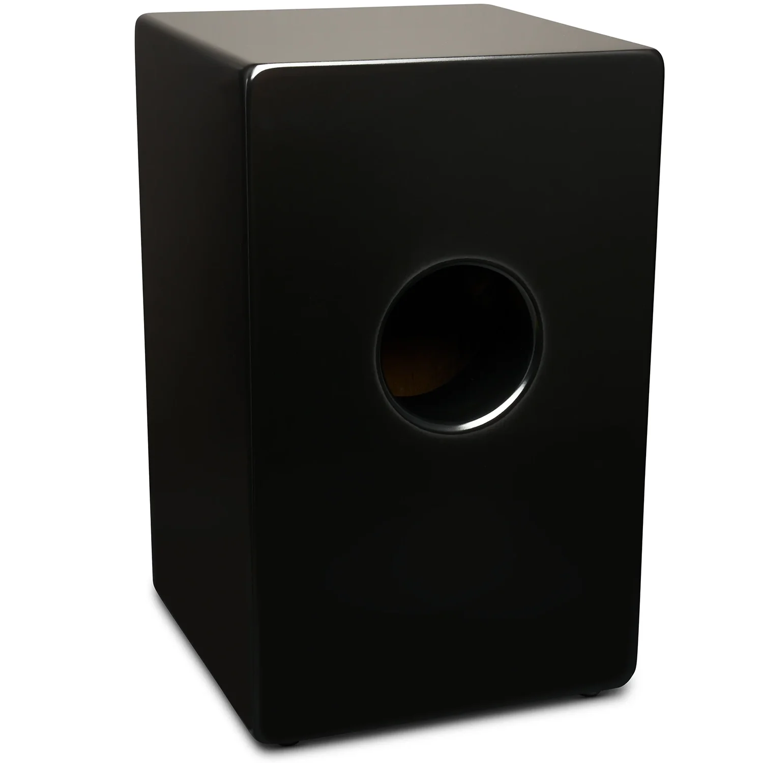 Lp LP1428NYII Black Box Cajon w/ Snares and Bass Port, Black - Image 2