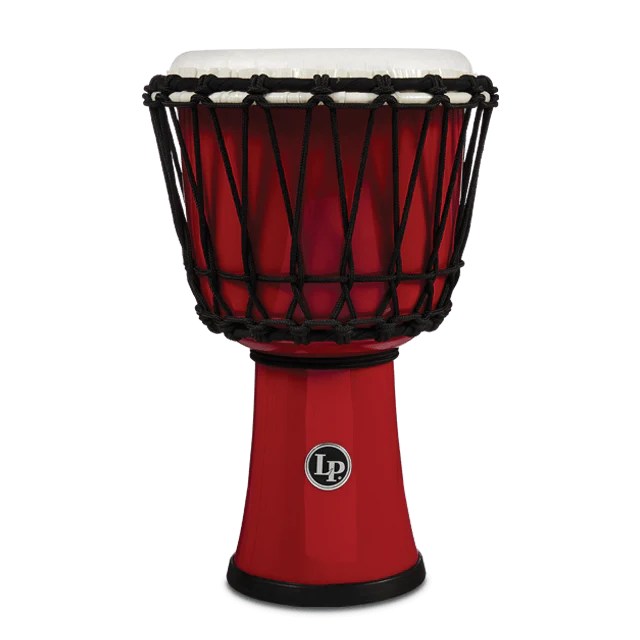 LP LP1607RD 7" Rope Circle Djembe Red