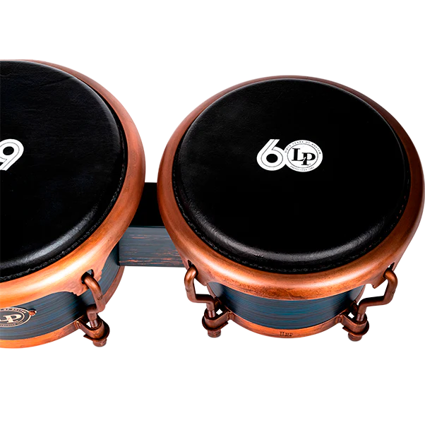 Lp LP200XF-60 60th Ann. LTD Bongos, 7.25" - 8.625", Fiberglass, Rustic Bronze - Image 3