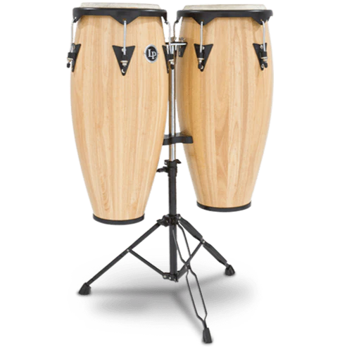 LP LP646NY-AW LP City Conga 10/11, Natural with stand