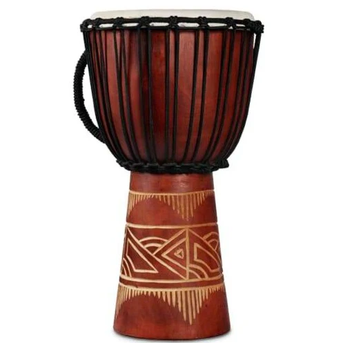 LP LP713MR LP World Beat Djembe, Art Medium Red