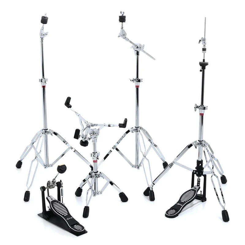 Ludwig L4HPACK 400 Series 5-Piece Hardware Pack - Kick, HH, Snare, 2x Cymbals