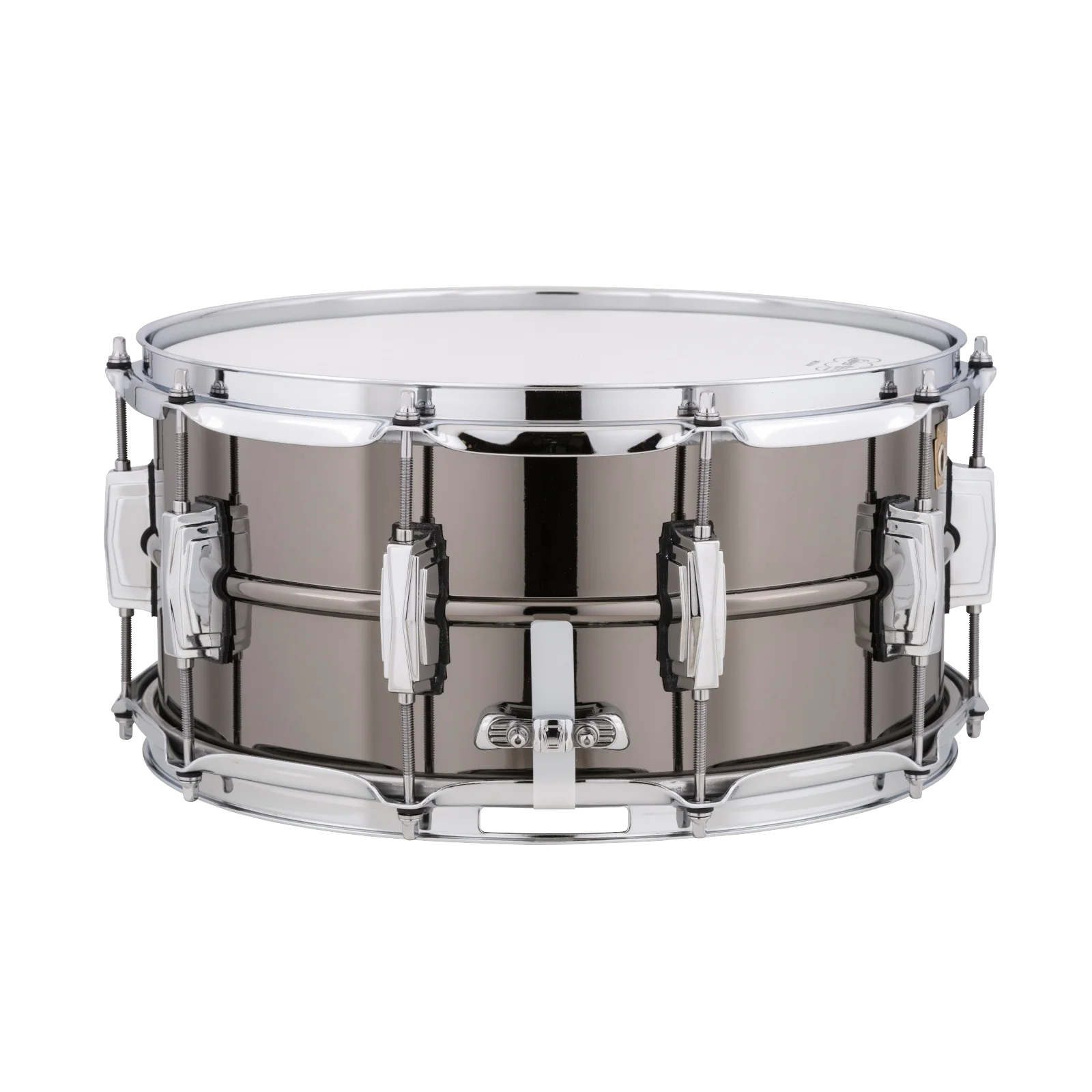 Ludwig LB417 6.5x14" Black Beauty Snare Drum, Smooth Shell, Imperial Lugs - Image 3