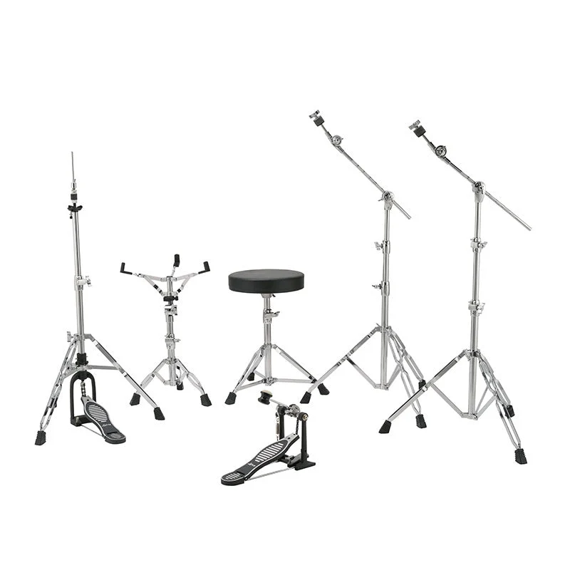 Ludwig LE522028 Evolution 5pc Full Kit w/ Hardware - 22, 10, 12, 16, 14s - Platinum Sparkle - Image 5