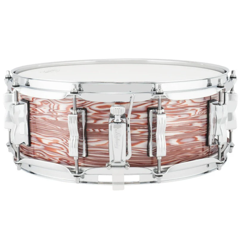 Ludwig LS401XXVP 5x14" Classic Maple Snare Drum, Pink Oyster