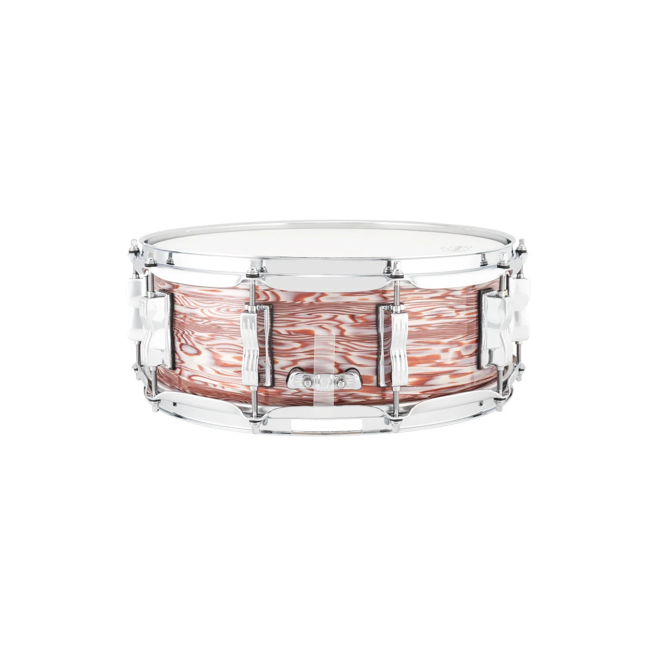 Ludwig LS401XXVP 5x14" Classic Maple Snare Drum, Pink Oyster - Image 3