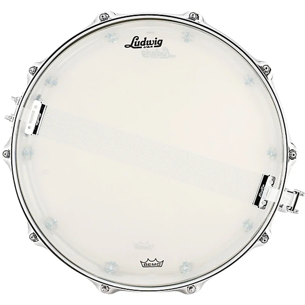 Ludwig LS901VXX38 Vistalite 5x14 Snare Drum, Clear Acrylic - Image 2