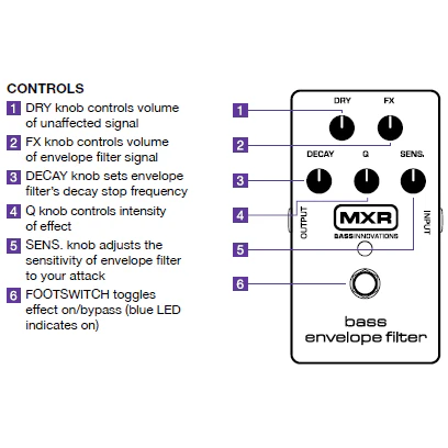 MXR M82 Bass Envelope Filter - Image 7