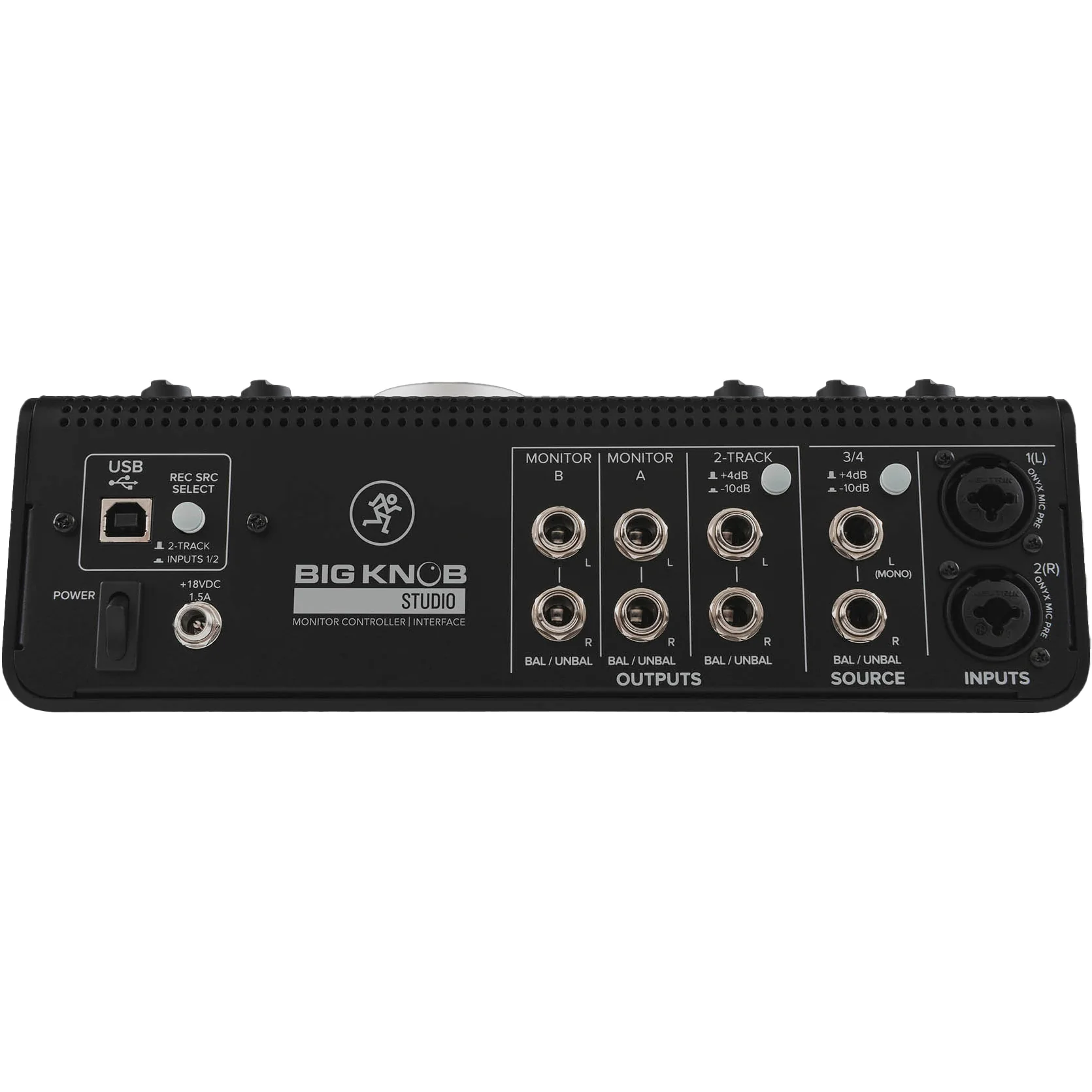 Mackie BIGKNOBSTUDIO 3x2 Studio Monitor Controller | 192kHz USB I/O - Image 3