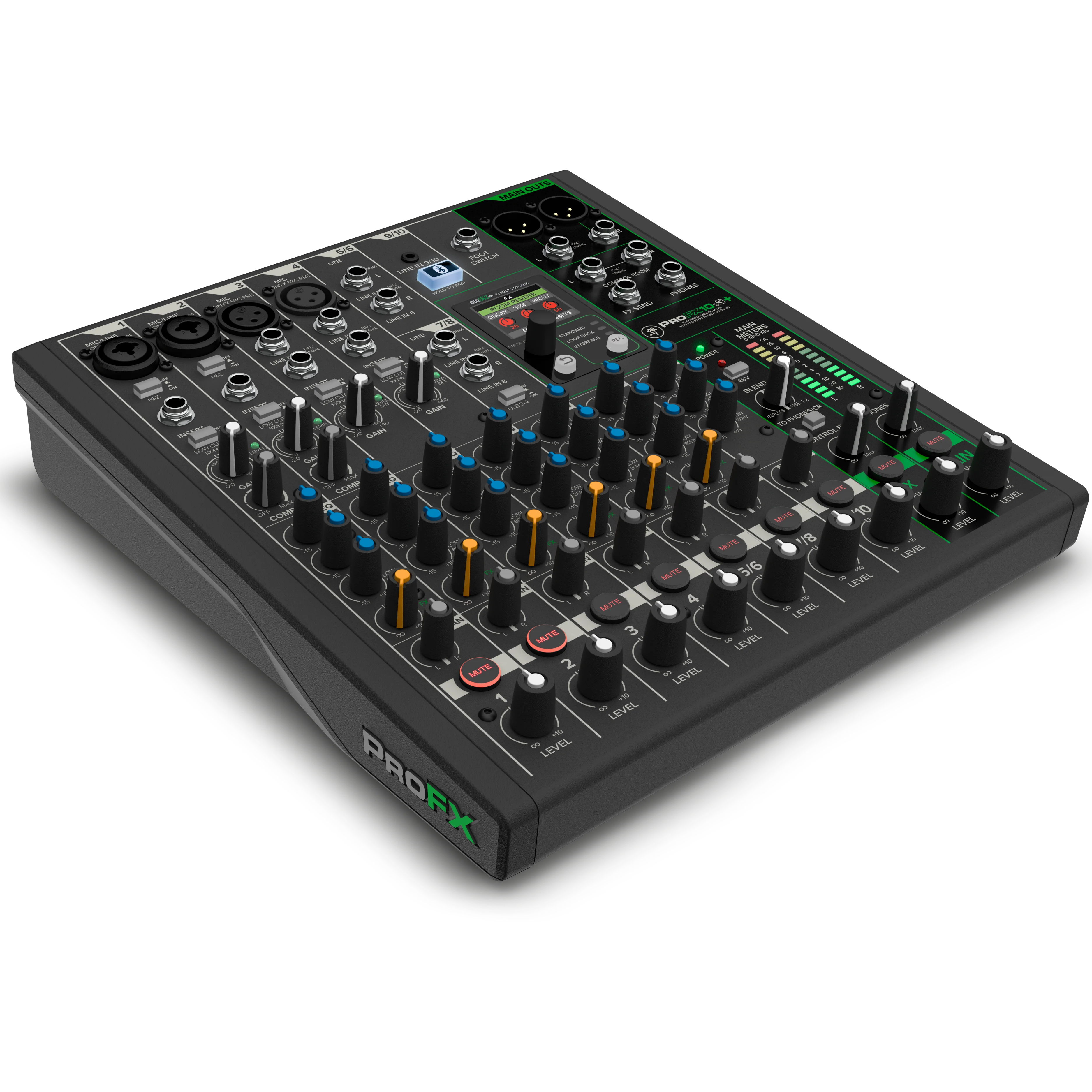 Mackie PROFX10V3+ 10-Channel Analog Mixer w/ Enhanced FX, USB Recording, and BT - Image 5