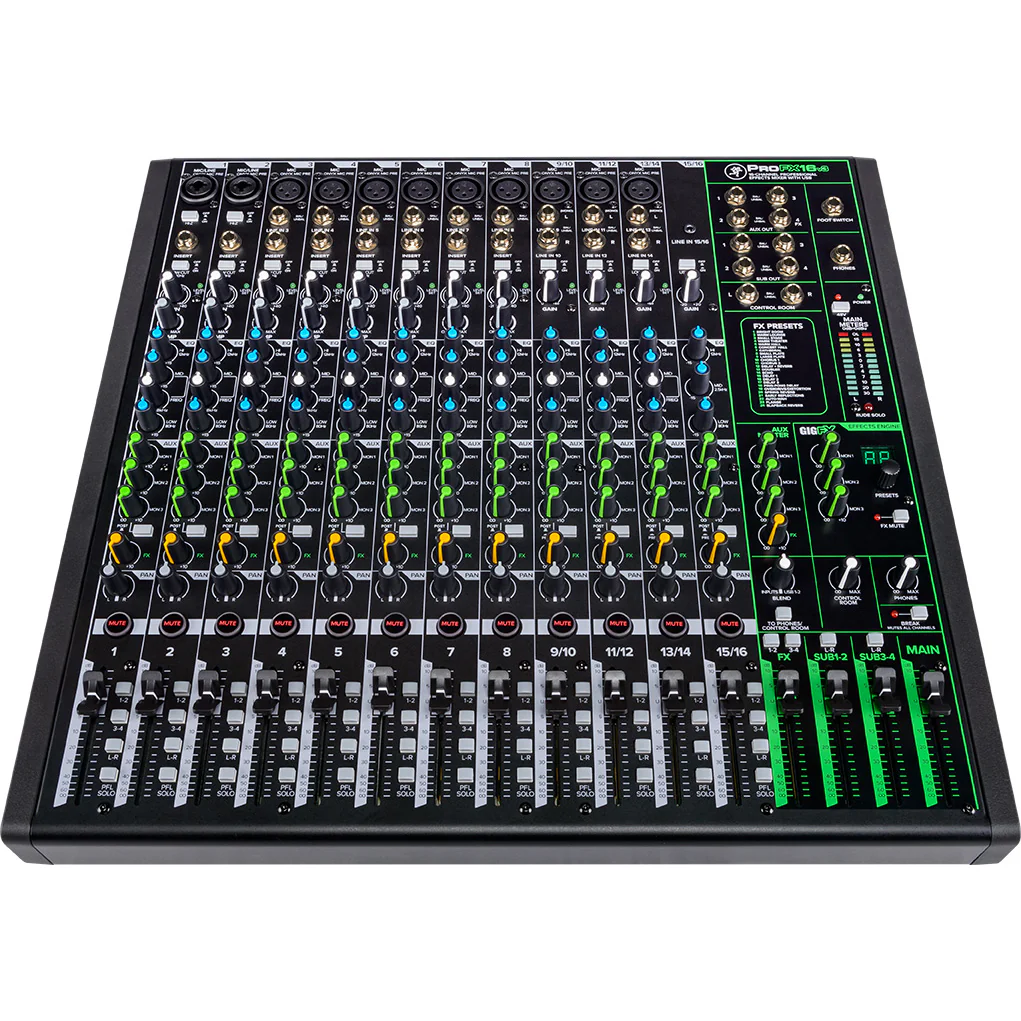 Mackie PROFX16V3 16 Channel 4-bus Professional Effects Mixer with USB - Image 2