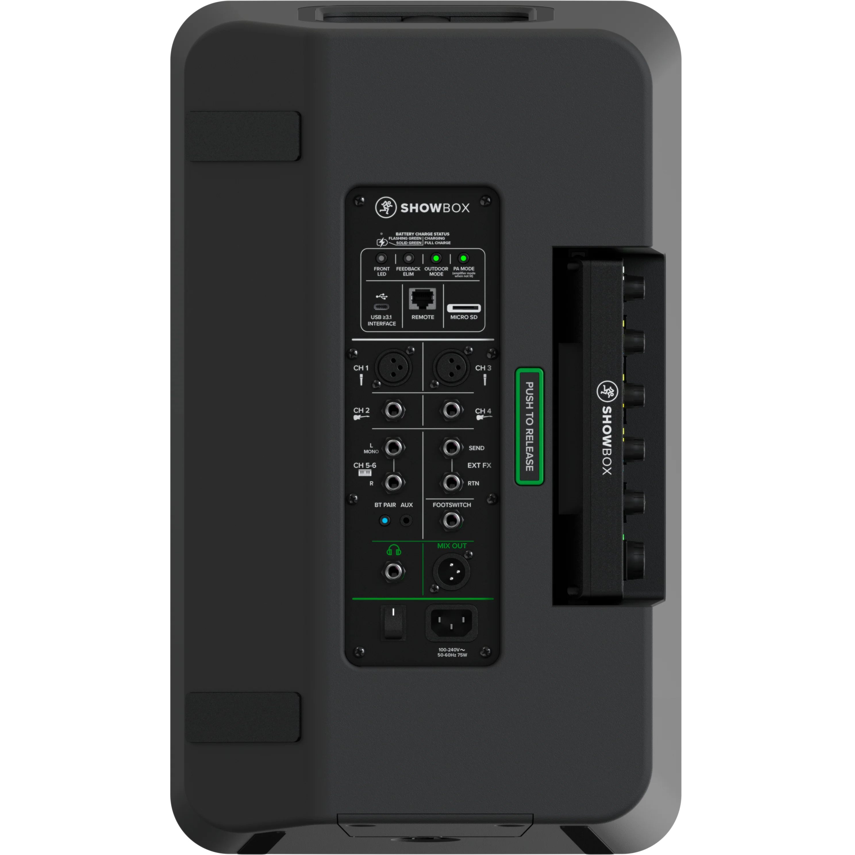 Mackie SHOWBOX 12-Channel Analog Mixer w/ Enhanced FX, USB Recording, and BT - Image 3