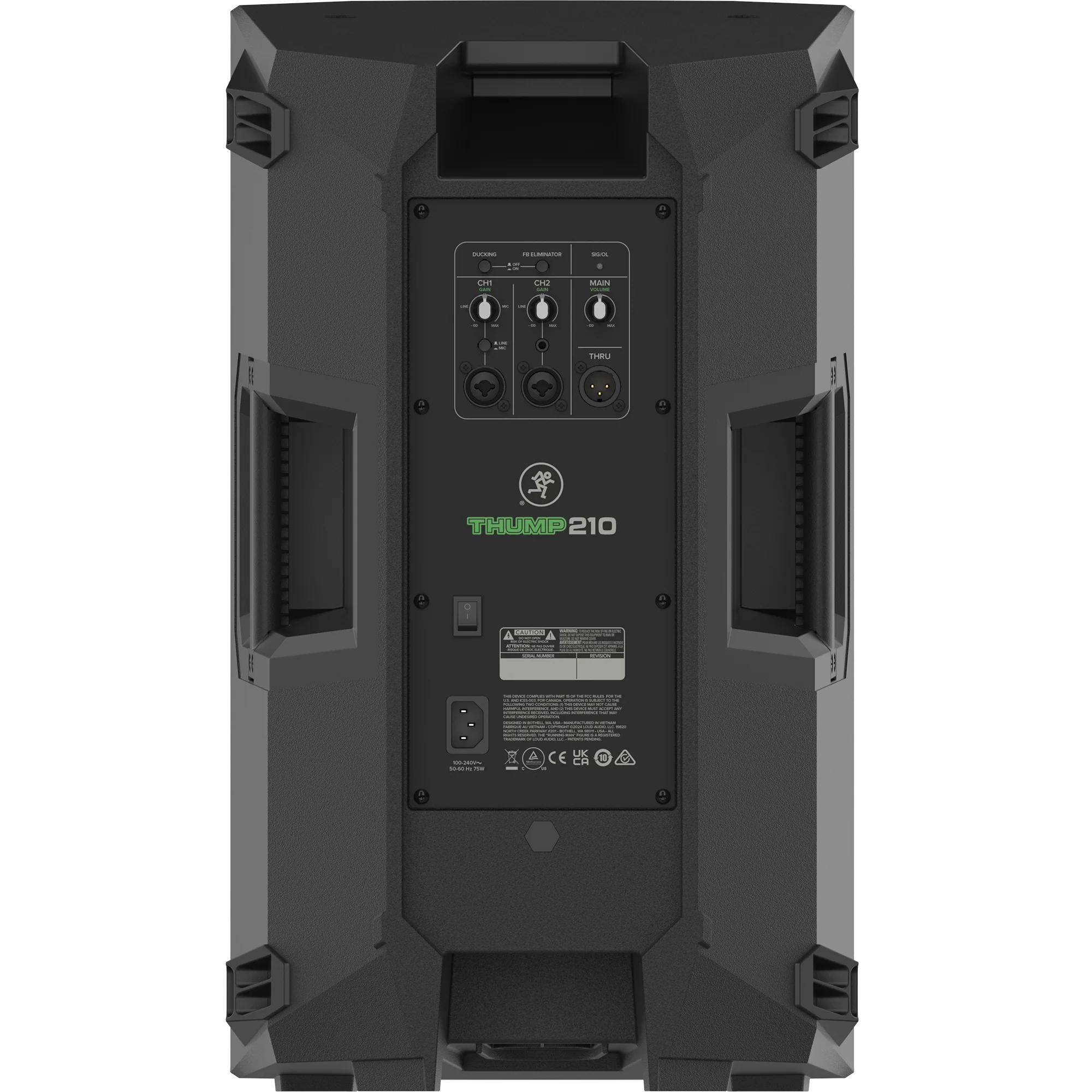 Mackie THUMP210 10" 1400W Compact Powered Loudspeaker - Image 4