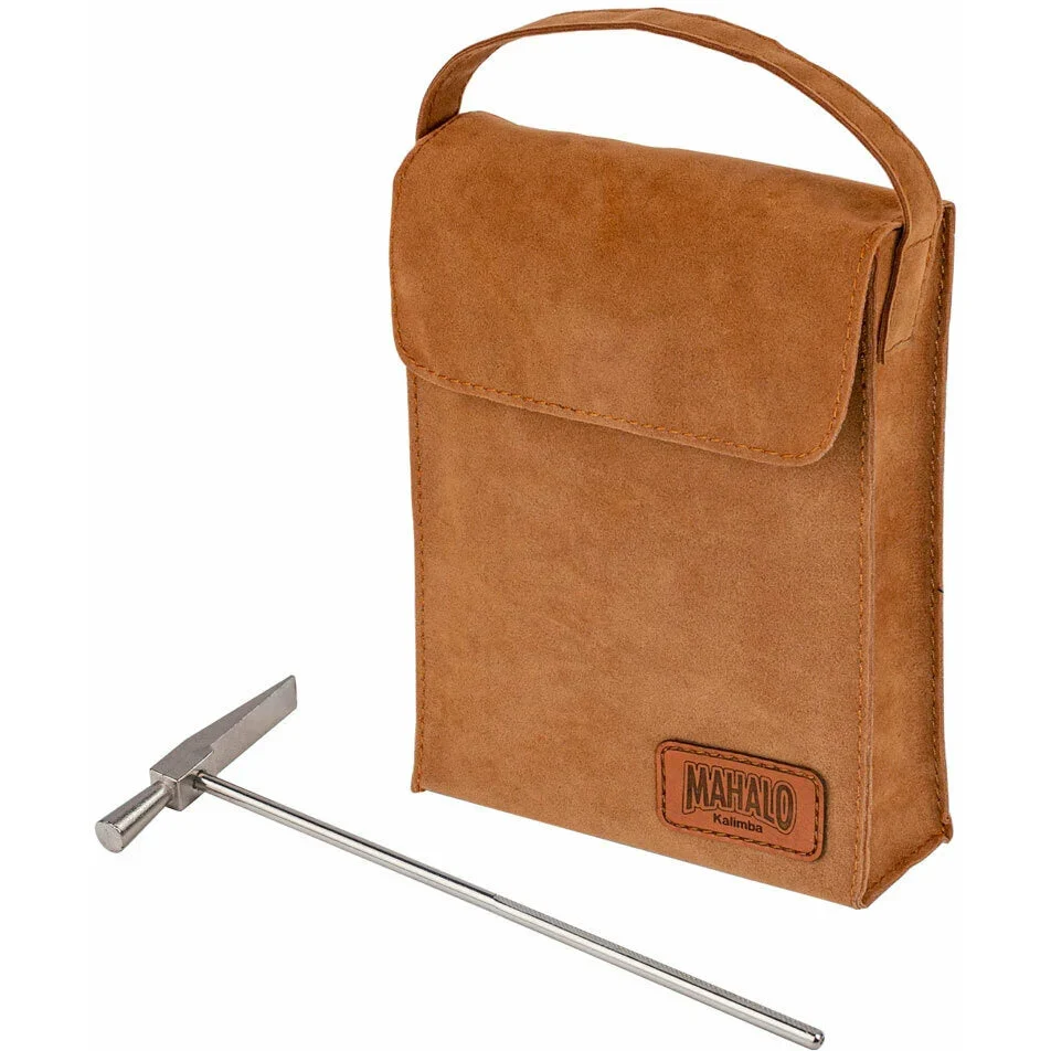 Mahalo MKA17KA Mahalo Kalimba, Photo Flame Koa Design, w/ Bag - Image 2