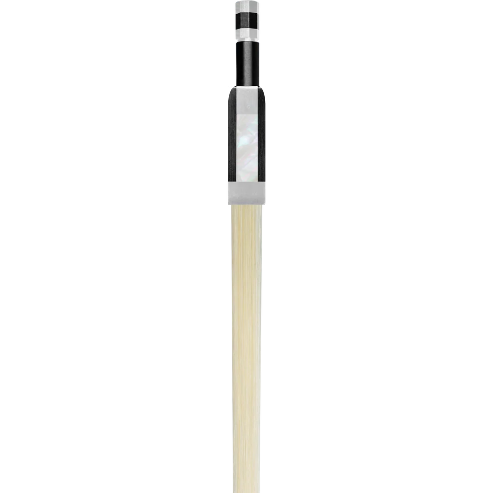 Maple Leaf Strings BBCF-1/2F Carbon Fiber Composite French Bass Bow - Image 3