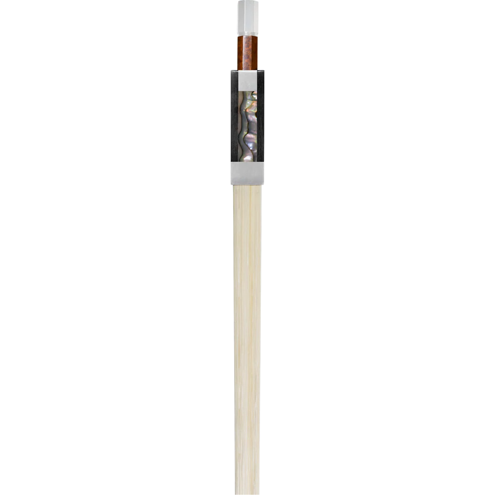 Maple Leaf Strings BVNP-S Pernambuco Silver-Mounted 4/4 Violin Bow - Image 2