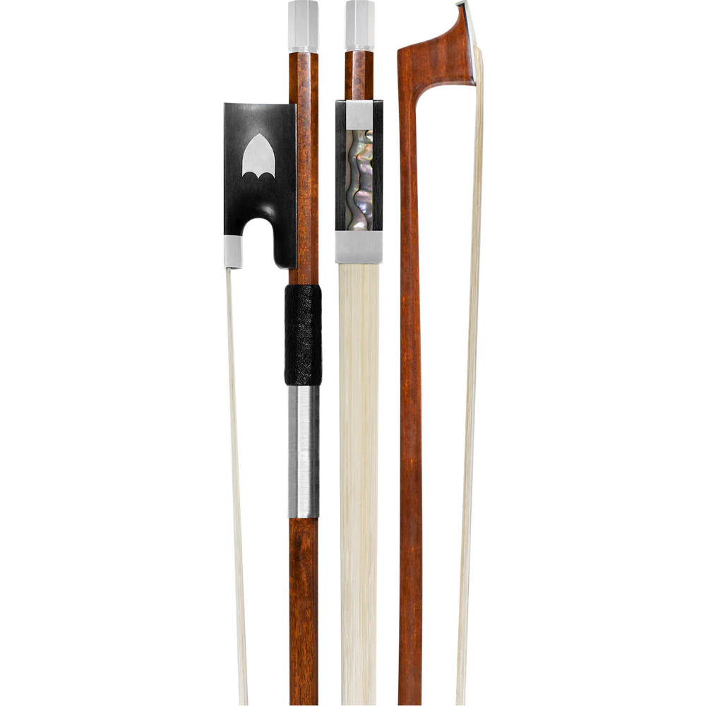 Maple Leaf Strings BVNP-S Pernambuco Silver-Mounted 4/4 Violin Bow - Image 4
