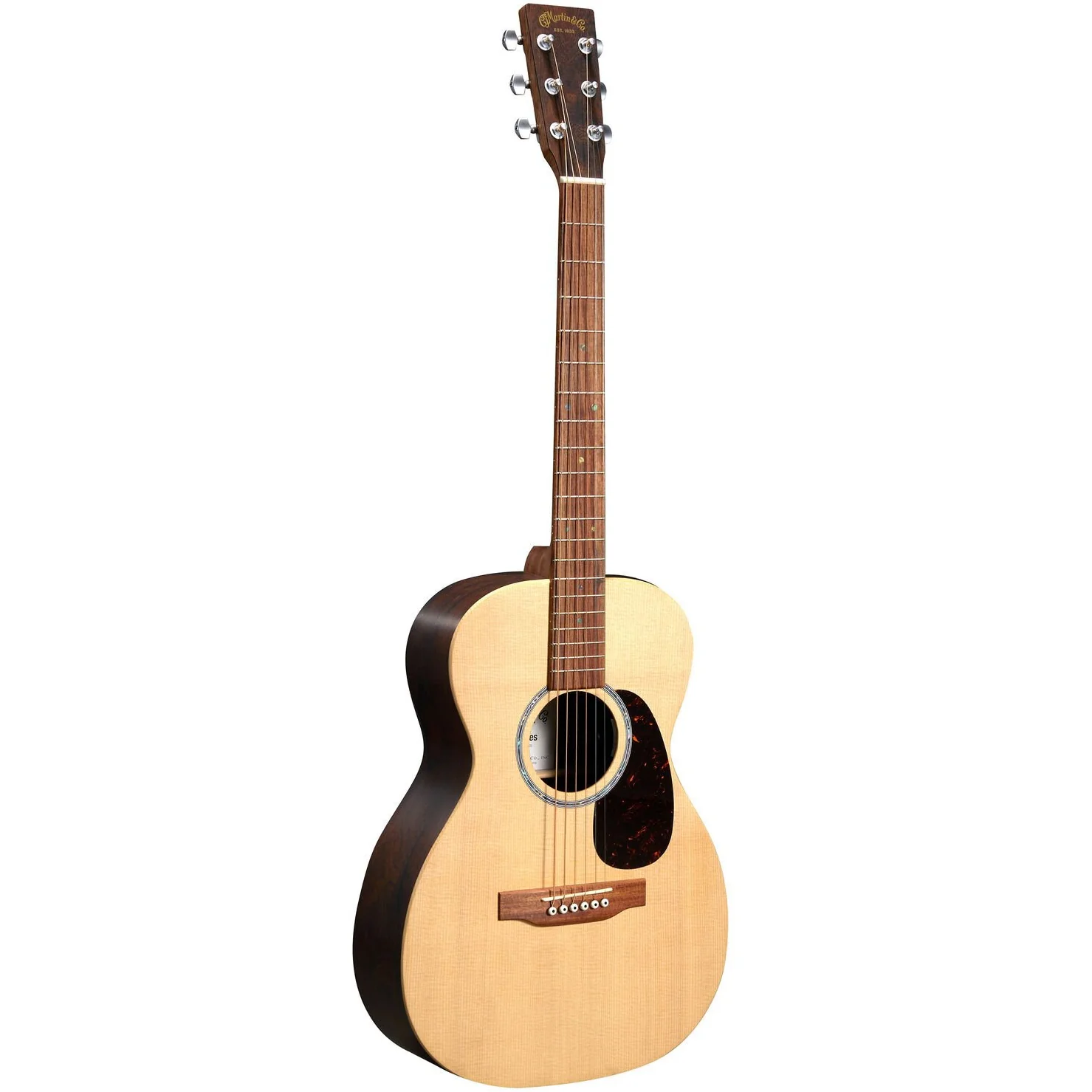Martin 0-X2E-COCO X-Series 0 Guitar w/ Electronics, Sitka Spruce Top, Cocobolo HPL b/s