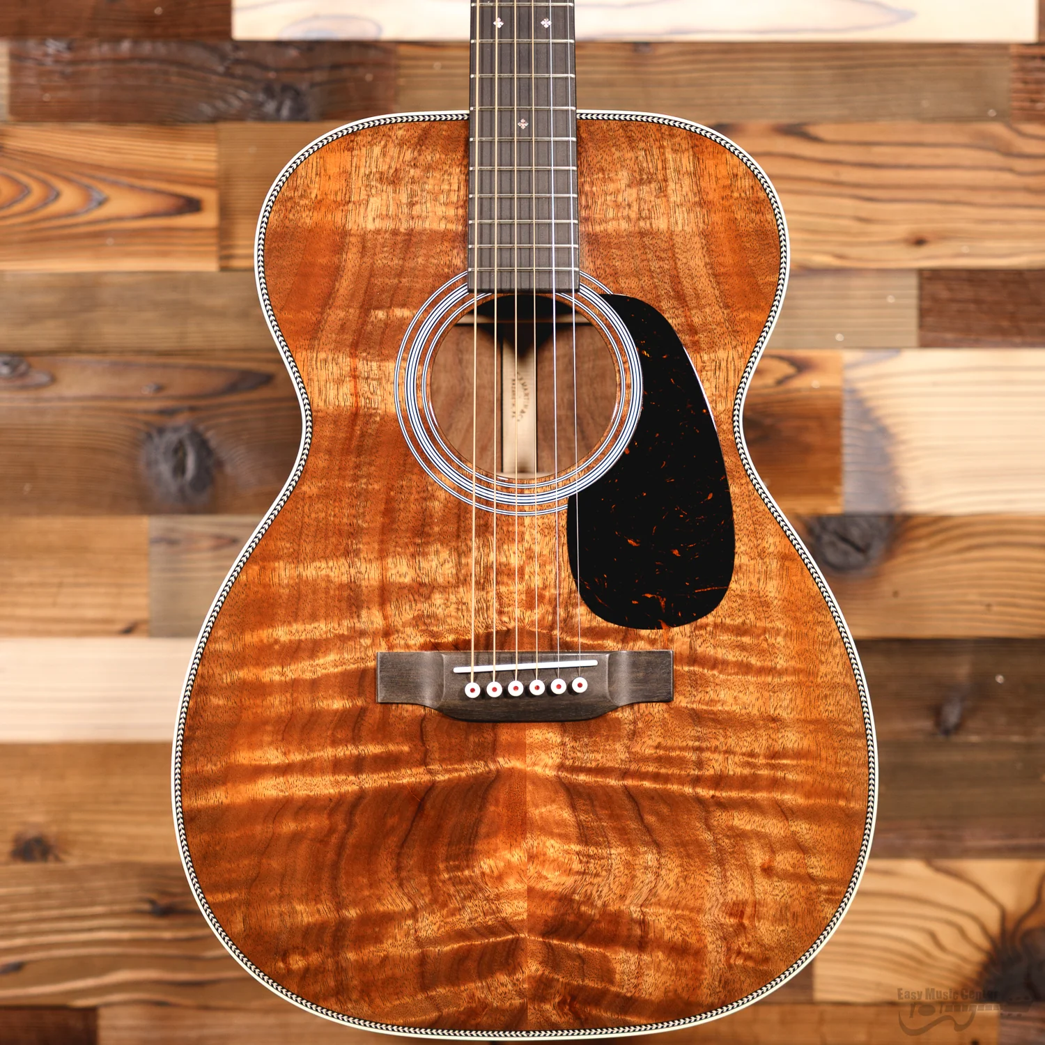 Martin 00-28-KOA-CS  - Custom Shop - Premium Grade Koa 14-Fret (#3012668) - Image 3