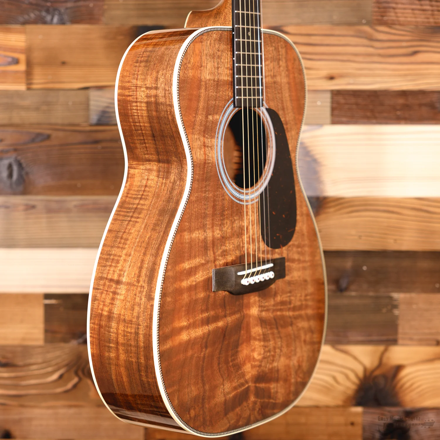Martin 00-28-KOA-CS  - Custom Shop - Premium Grade Koa 14-Fret (#3012668) - Image 6