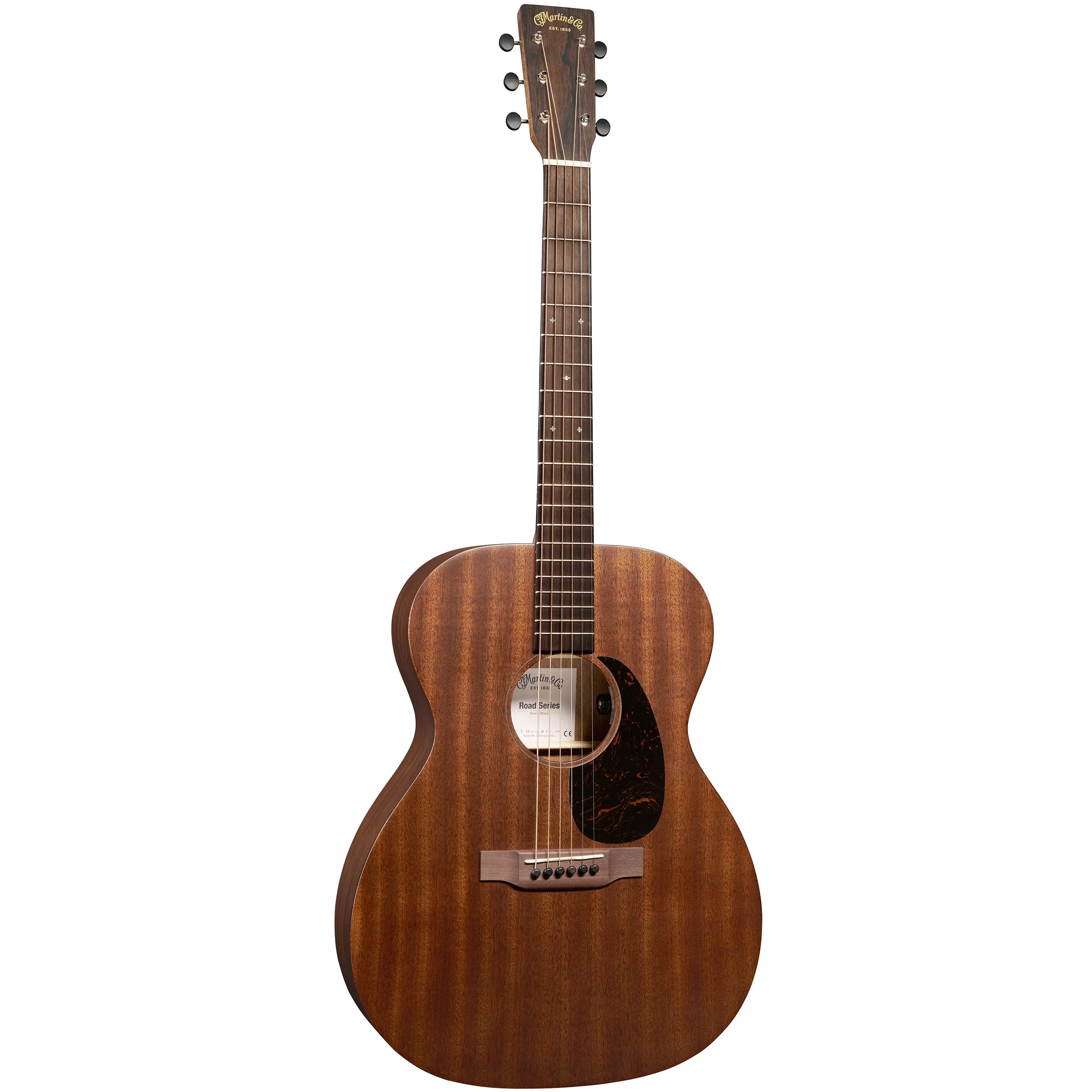 Martin 000-10E-RETROSAPELE Road Series, Sapele Top, Sapele Back and Sides, w/ Electronics
