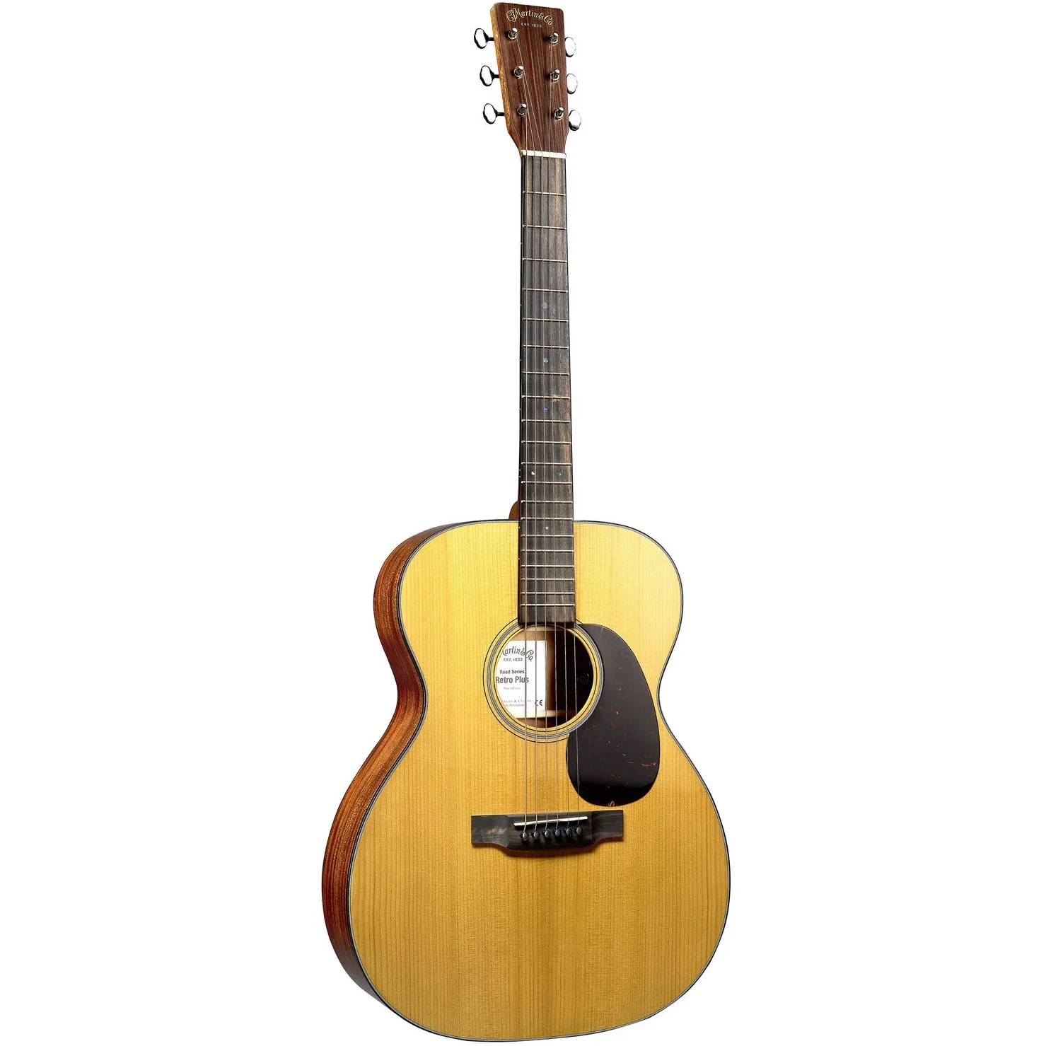 Martin 000E-RETRO-PLUS 000 Acoustic Guitar w/ Electronics, Torrefied Spruce Top, Mah b/s