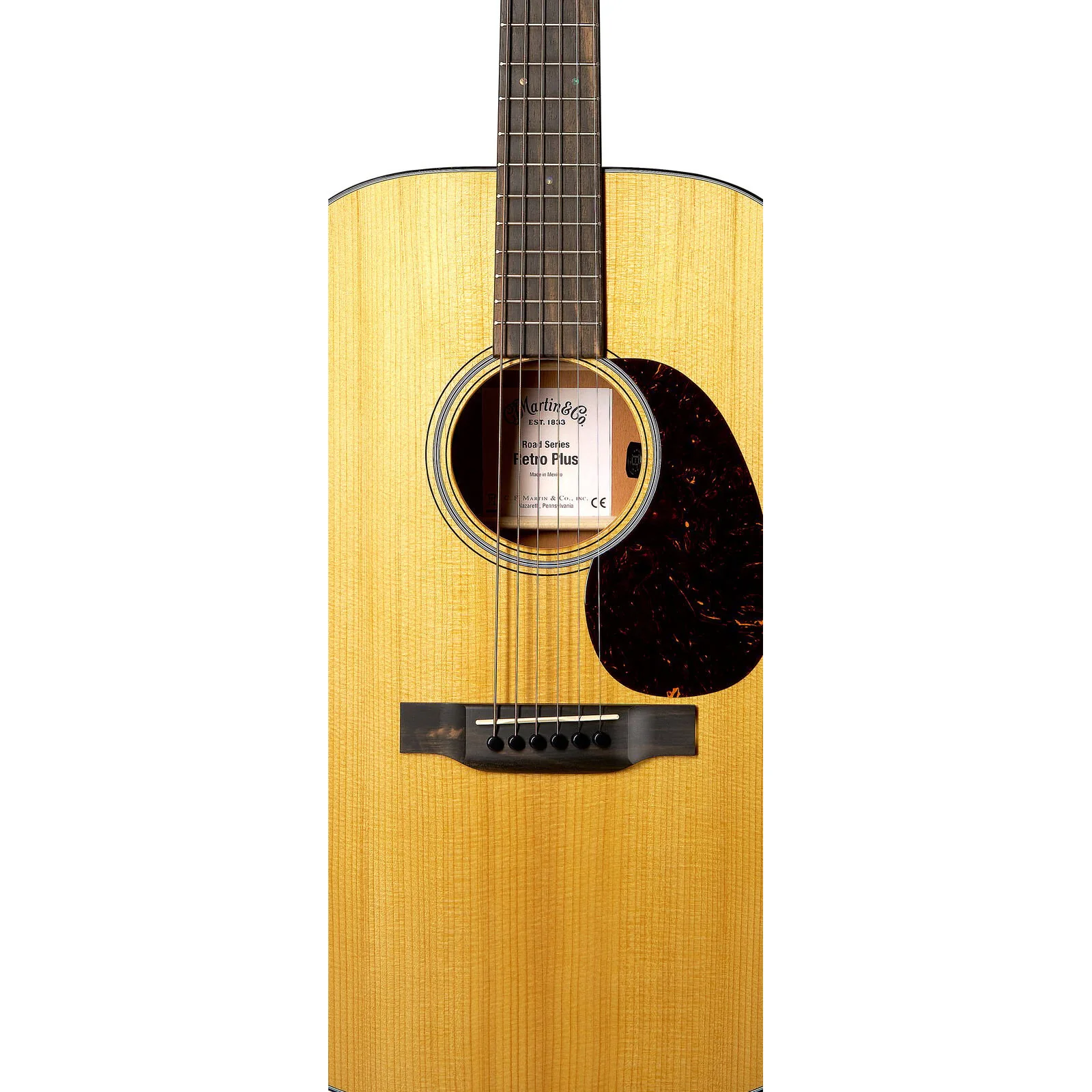 Martin 000E-RETRO-PLUS 000 Acoustic Guitar w/ Electronics, Torrefied Spruce Top, Mah b/s - Image 3