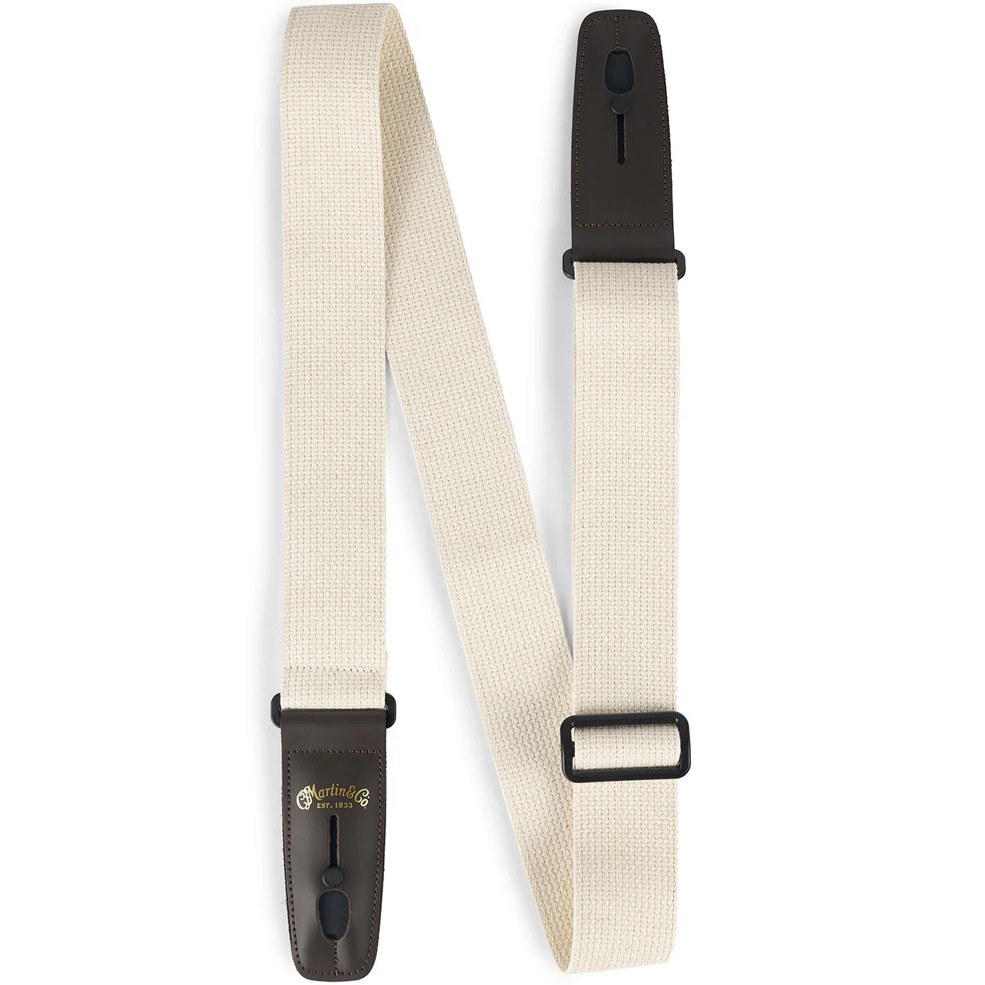 Martin 18A0140 2" Martin Lock-it Strap, Cotton, Cream