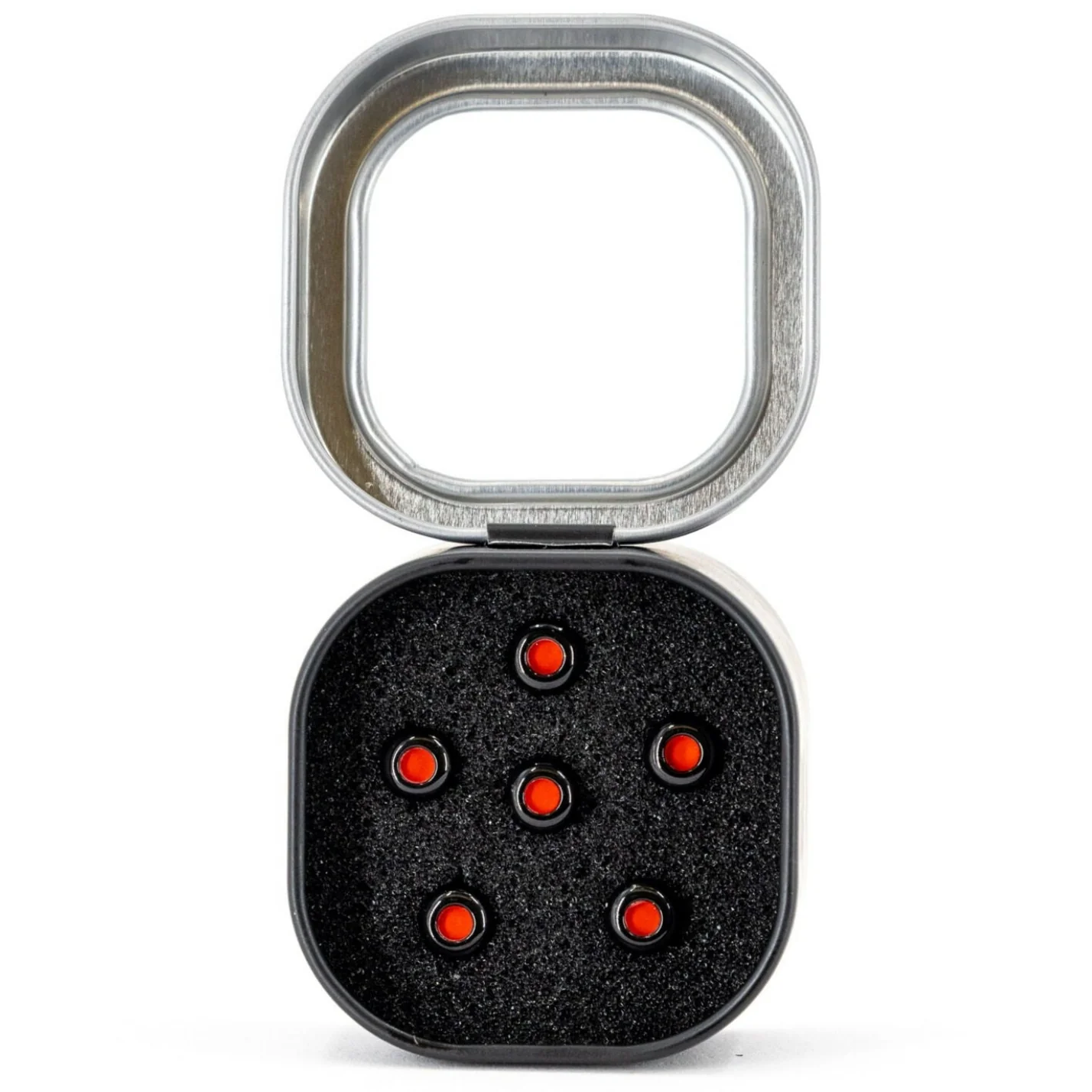 Martin 18APP0012 Luxe Bridge Pin Set, Liquid Metal, Black w/ Red,Tin