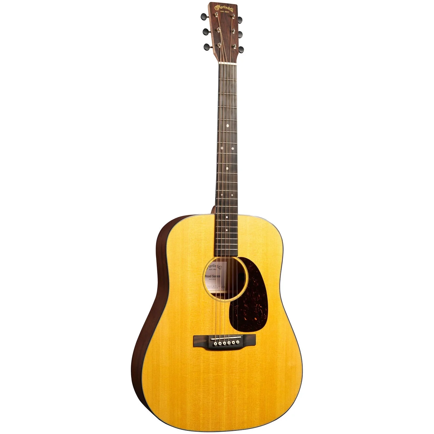 Martin D-10E-RETRO Road Series, Spruce Top, Sapele Back and Sides, w/ Electronics