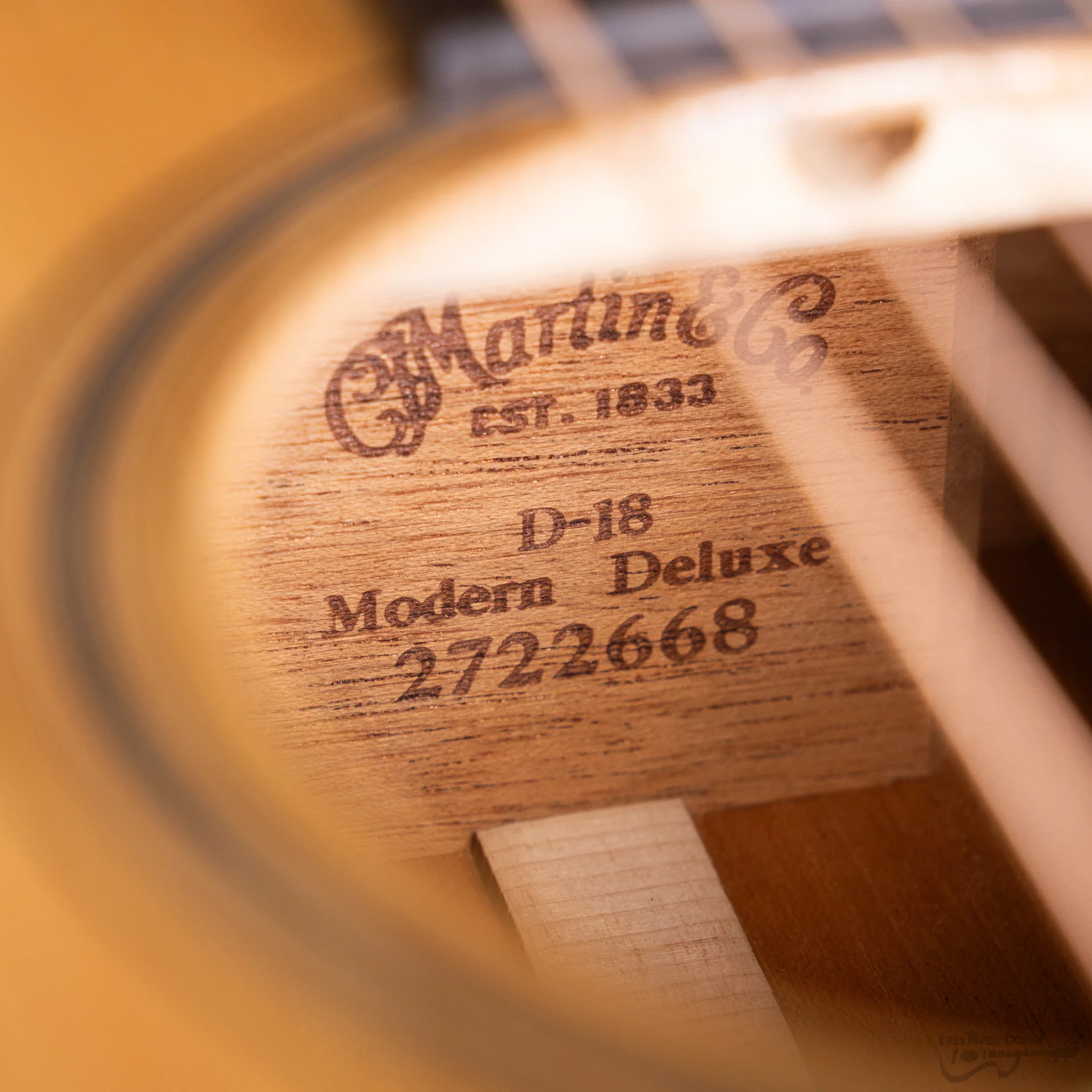 Martin D-18-MOD-DLX Dreadnought Acoustic Guitar (#2722668) - Image 10
